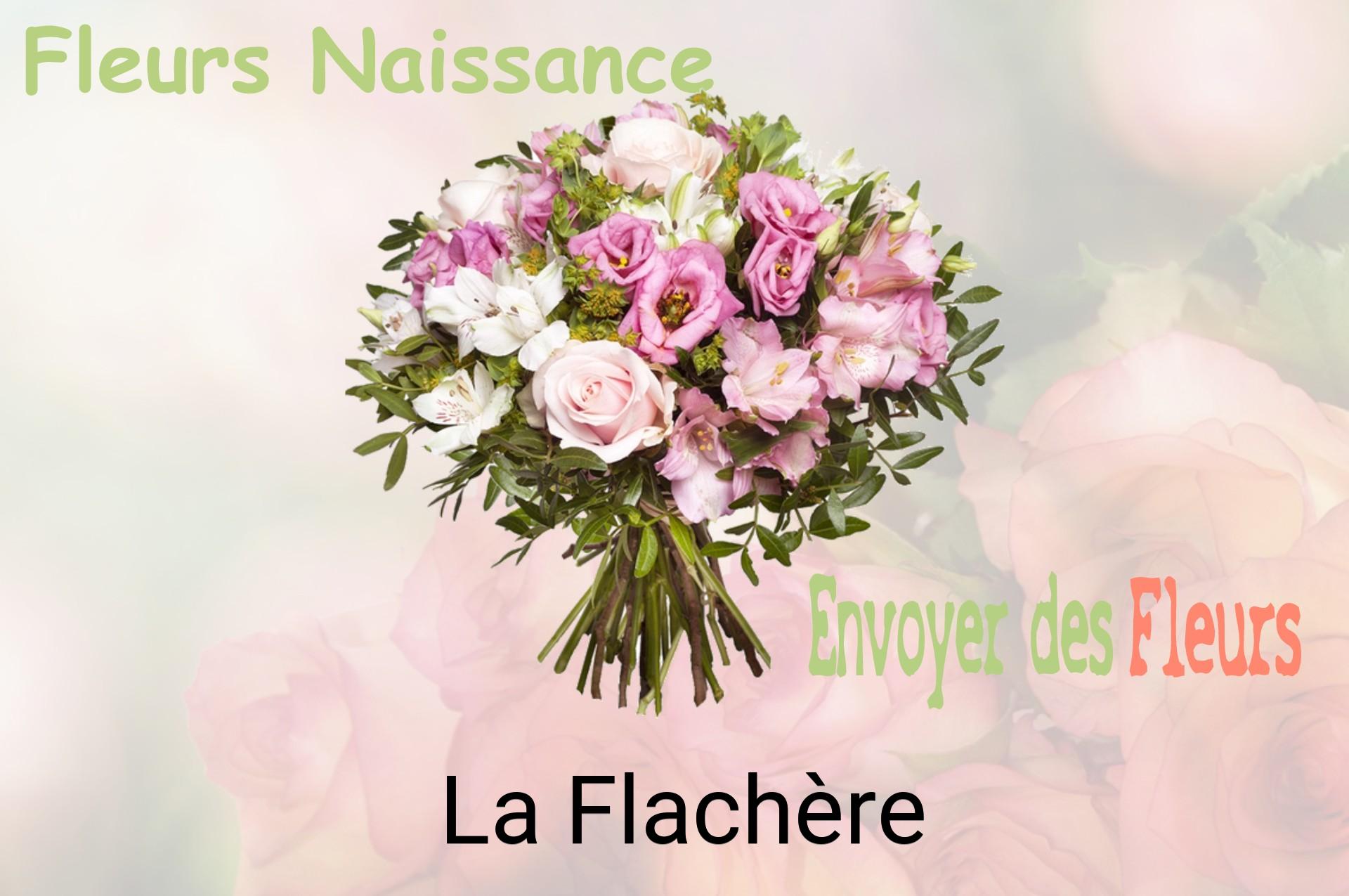 Bouquet de fleurs de naissance livré à La Flachère